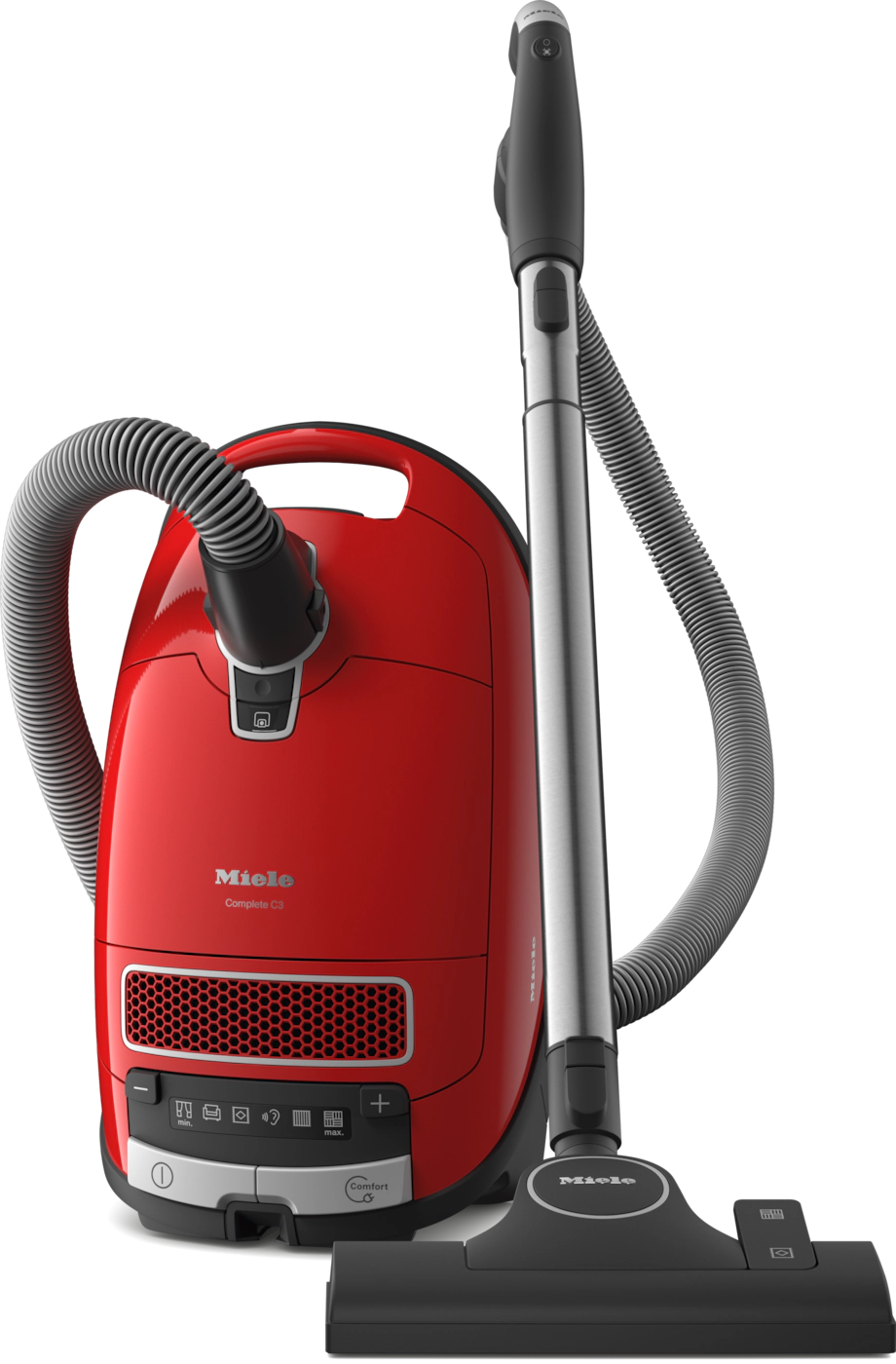 Cannister bagged vacuum